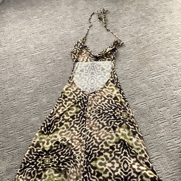 Low Back Halter Just Cavalli Dress - Picture 3 of 4